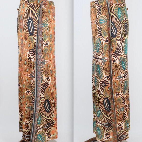 Jean Paul Gaultier Soleil M / L dress tunic top skirt palm print long - Picture 6 of 16